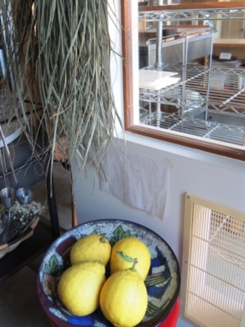 ポンデローザとサービスのお茶用のレモングラス