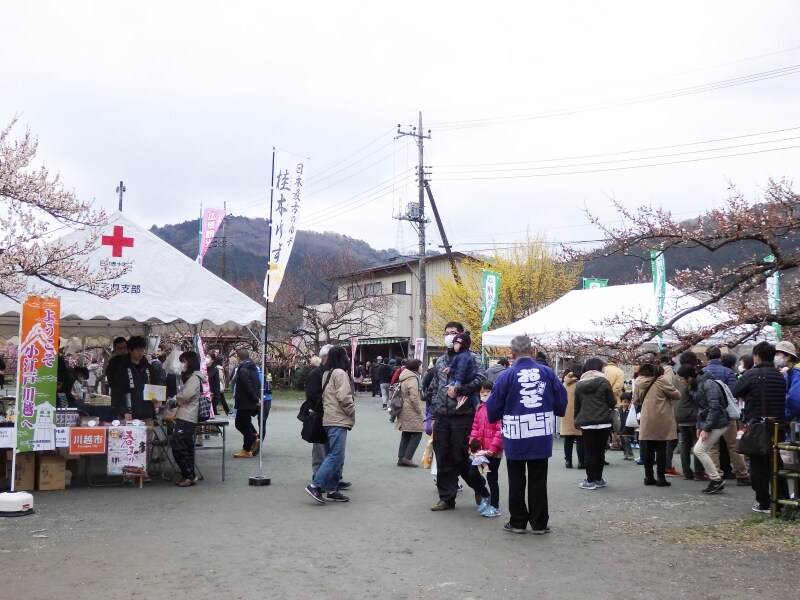 公園北西部の広場
