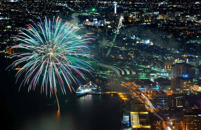 函館海上花火