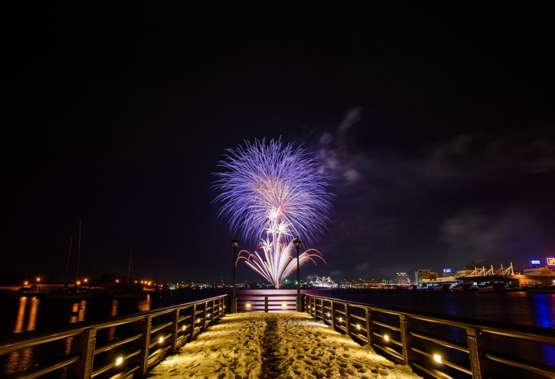 旧桟橋からの眺望