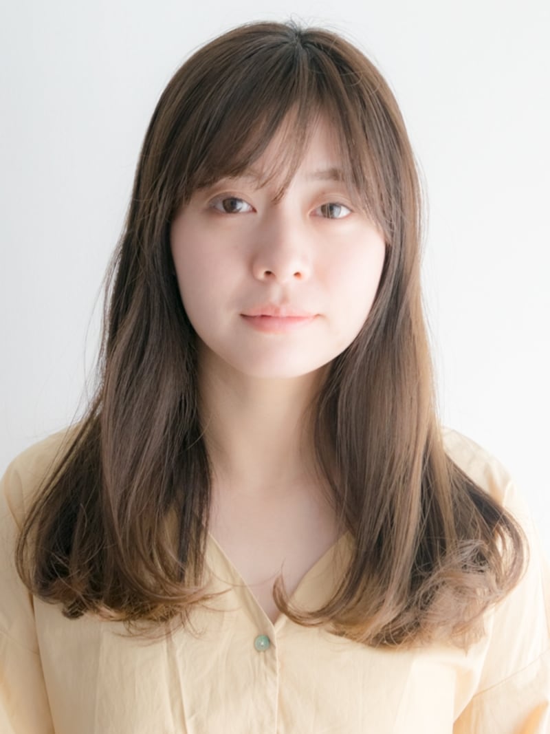 胸上のローレイヤーロング