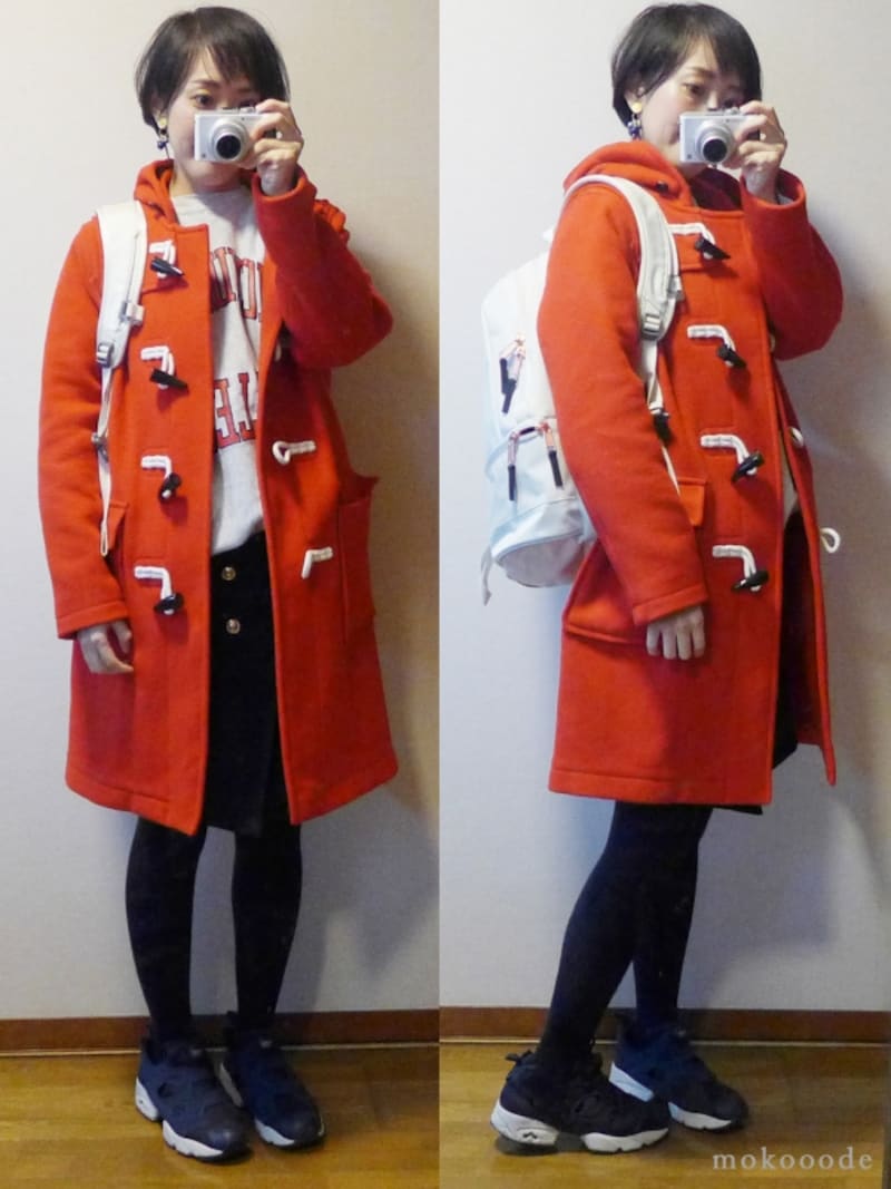 アスレジャーな着こなし