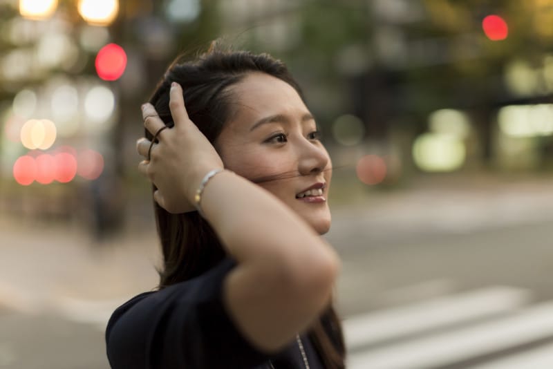 髪の香りもセクシーポイント