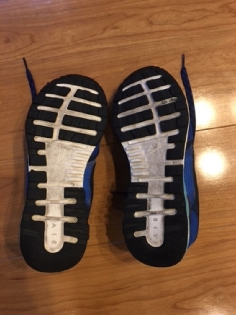 靴底もきれいになりました。