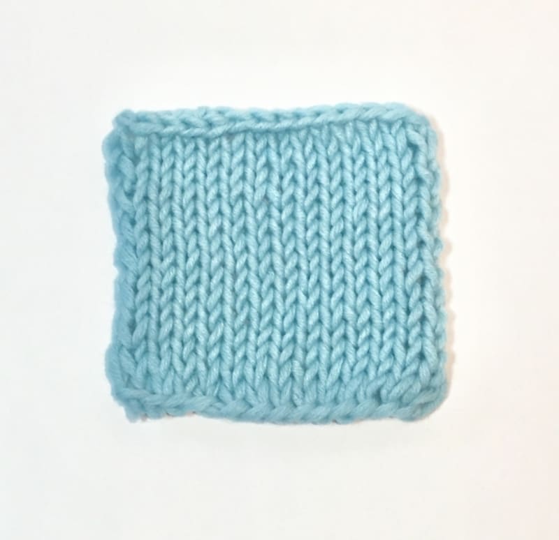 棒針編みの基本のき、表編み