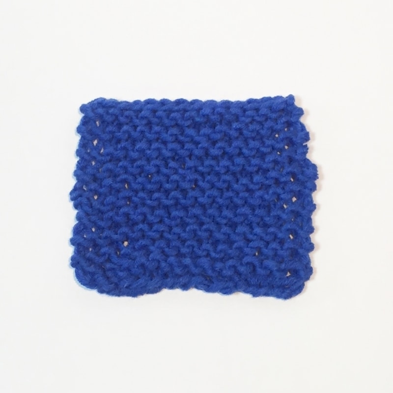 棒針編みundefined基礎undefinedガーター編み