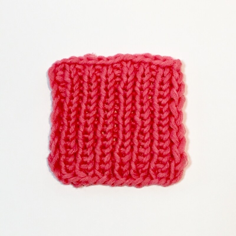 棒針編みundefined基礎undefined一目ゴム編み