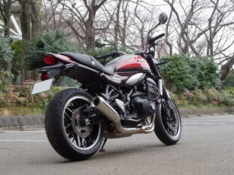 Z900RSのリアサスペンション
