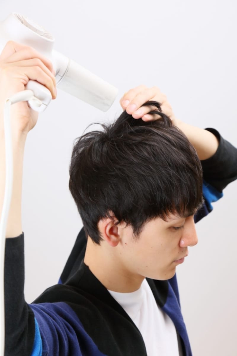 トップの乾かし方3