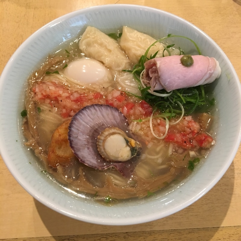 金曜限定「潮くろき」の塩そば