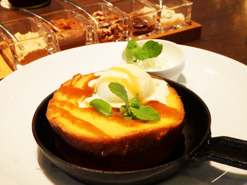 ルームラックスカフェのフレンチトースト