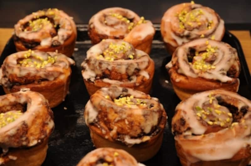 馬場FLATのくるくるチョコオレンジ(370円）