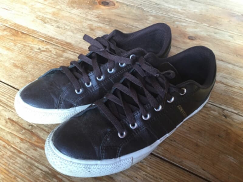 靴を斜めから撮影