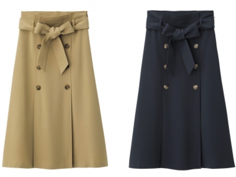 GU トレンチAラインスカート 1990円（税抜）