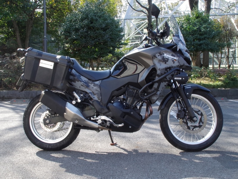 ヴェルシスX250サイドビュー