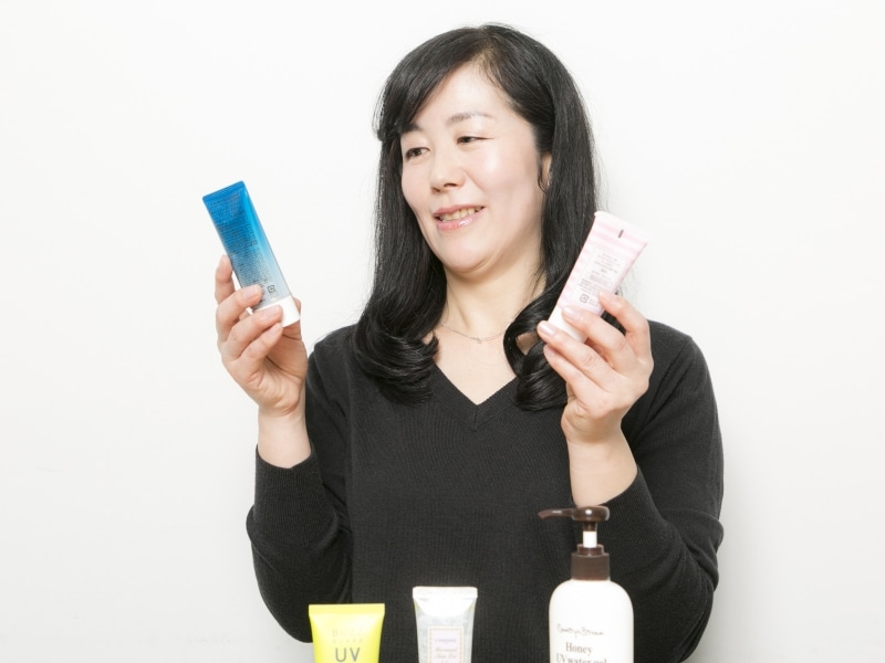 きしみ感や白浮き感ゼロの塗り心地