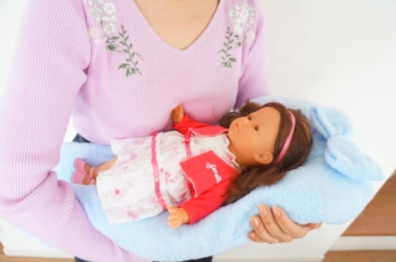 トッポンチーノにお母さんの匂いをつけてあげてください。