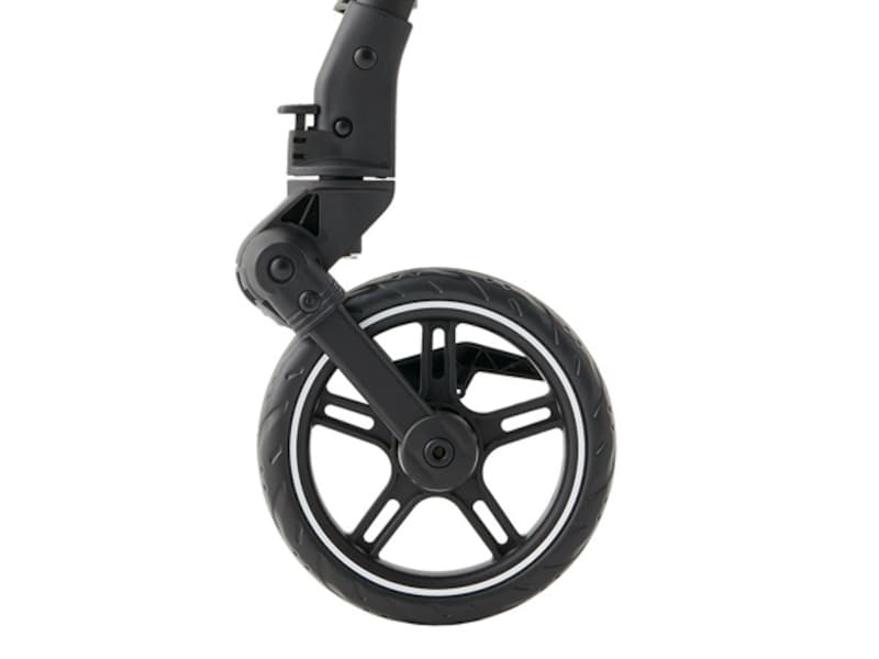 同社の旧モデル(生産終了)で使用していたダブルタイヤの直径は13.8cm。Runfeeは直径16.5cmのシングルタイヤを採用しています