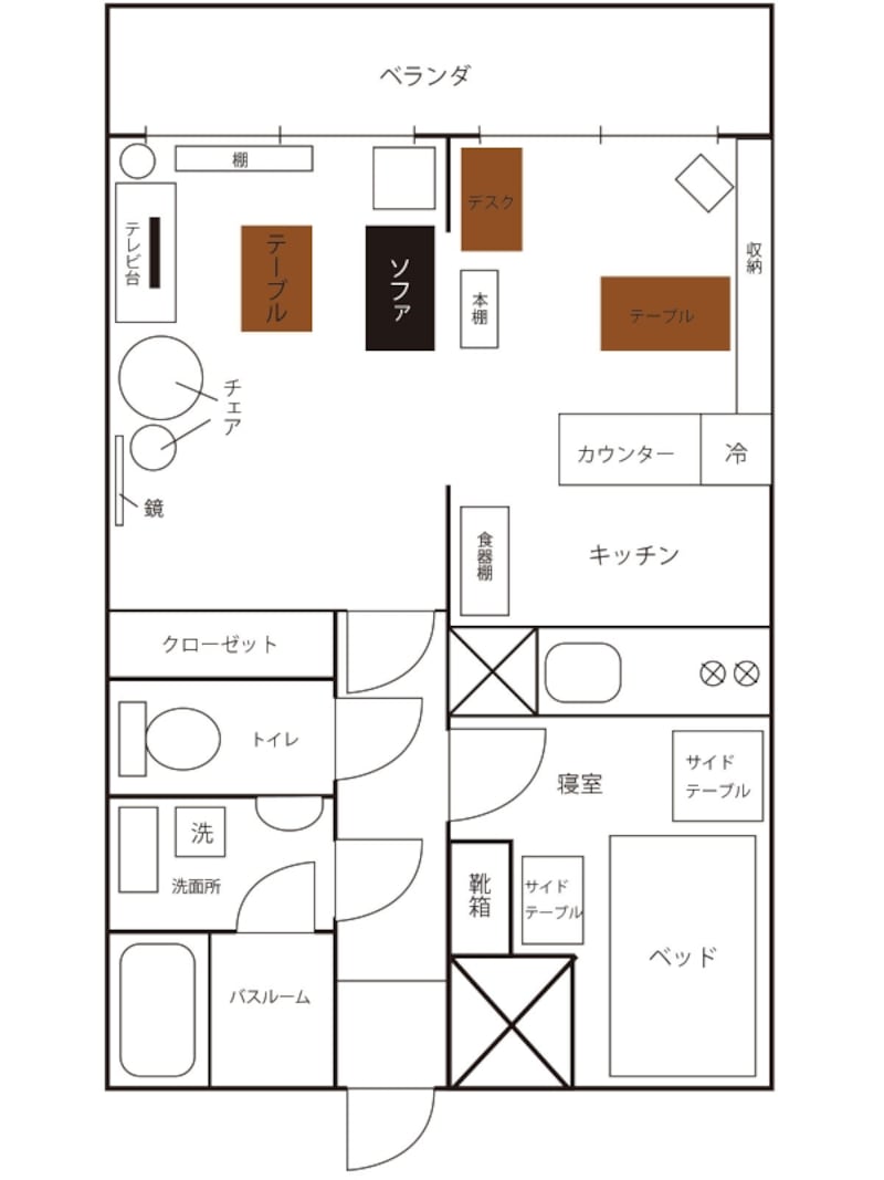 間取図