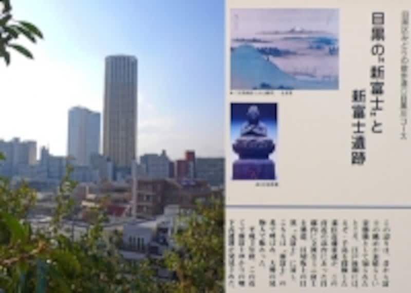 恵比寿の丘からの眺望写真