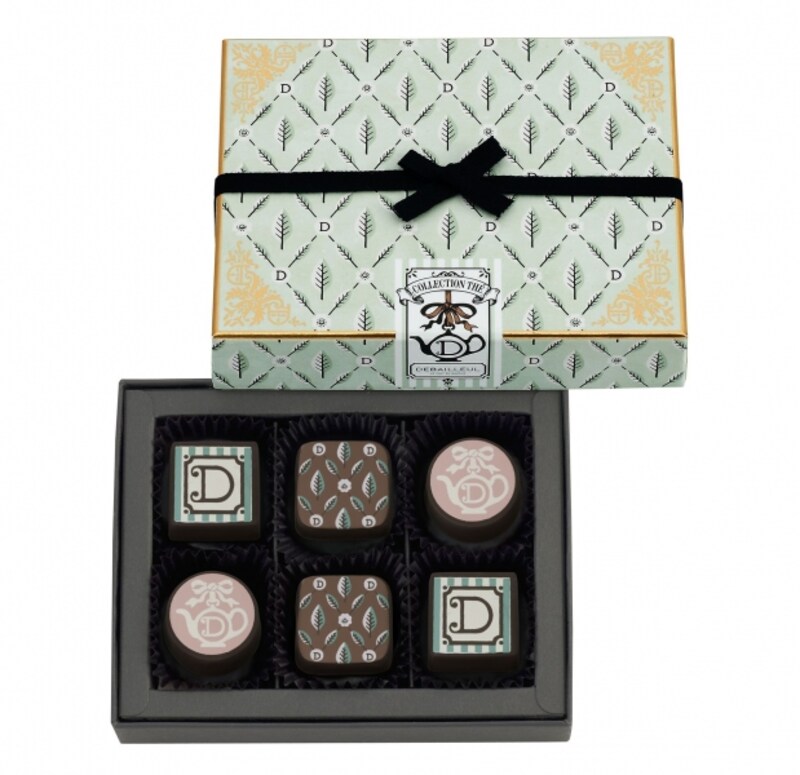 2018年のホワイトデーのお返しチョコ!ドゥバイヨル「ティーセレクション 8個入り」 2,916円(税込)