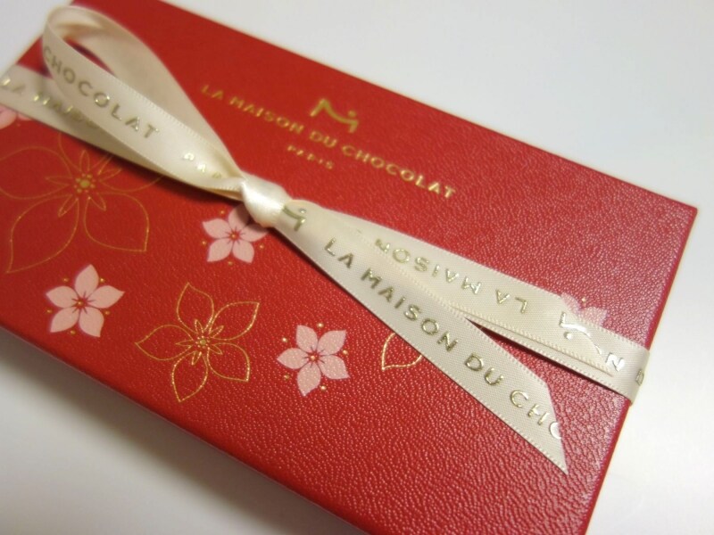 ラ・メゾン・デュ・ショコラ「Fleuri（フルーリ）」のボックス