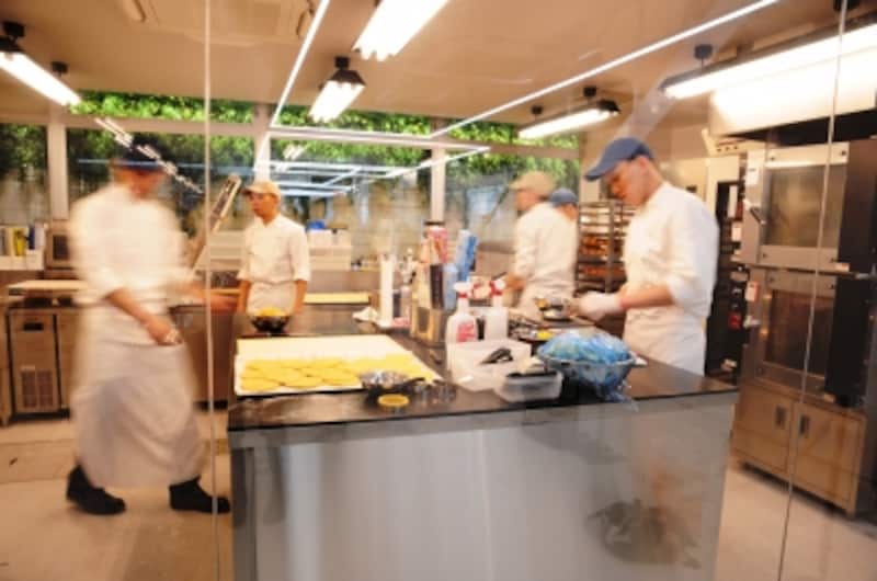 リベルテの1F厨房