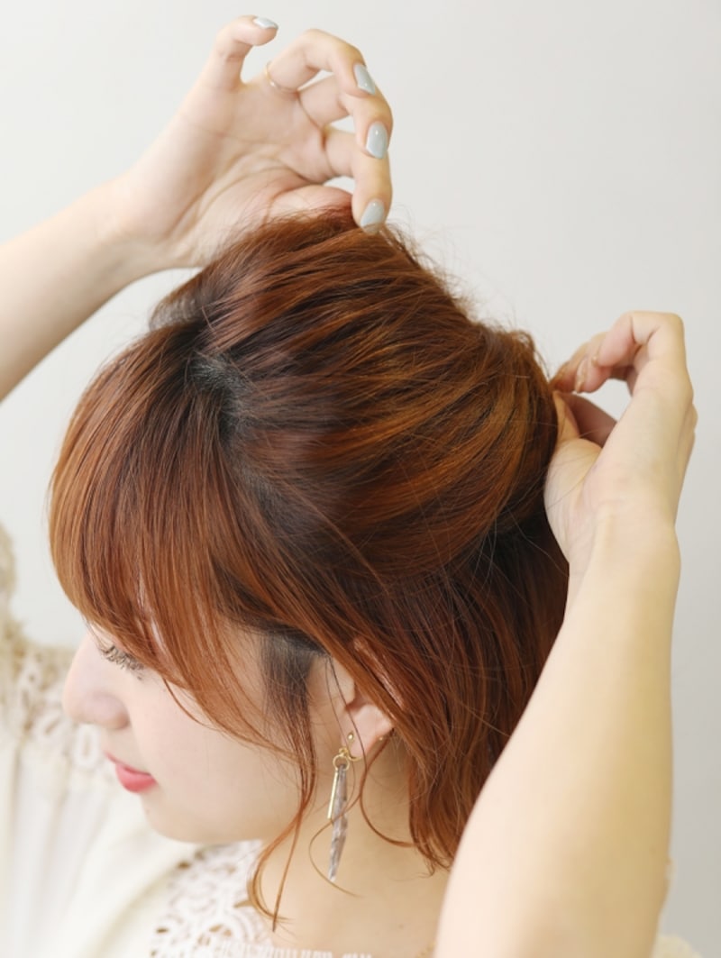 トップを引き出したら完成