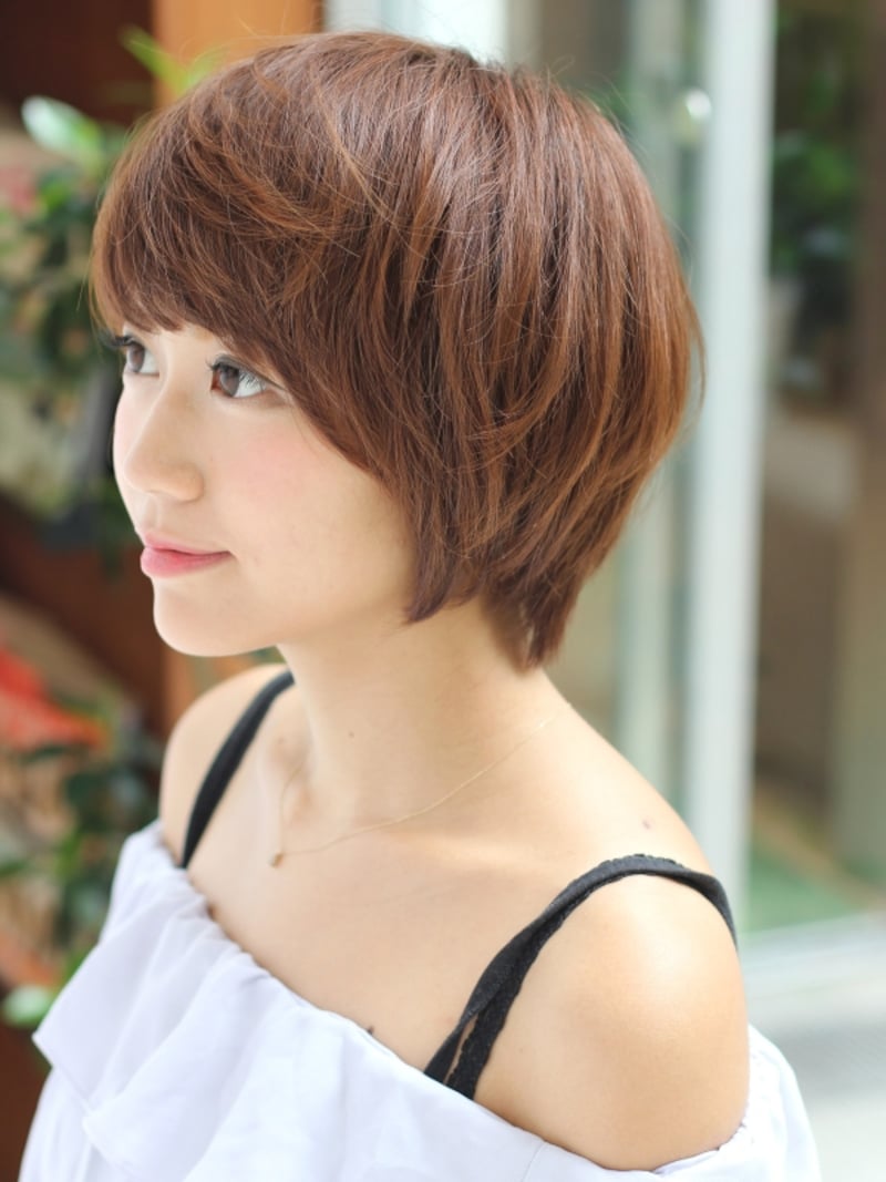木村文乃さん風♪大人かわいいショートボブ