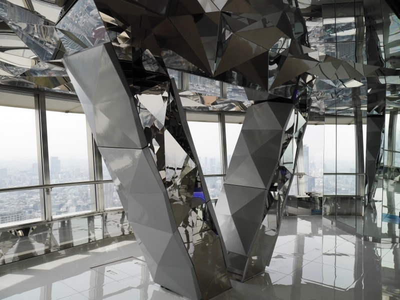 トップデッキの内装