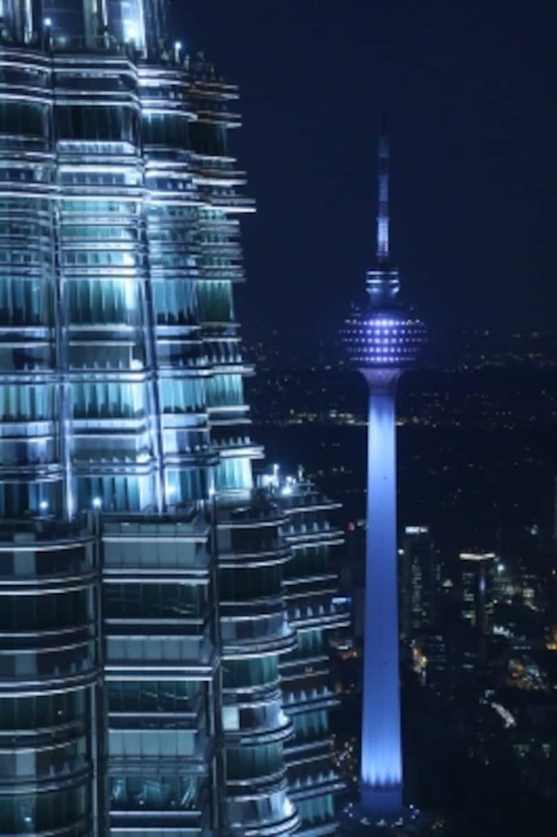 オブザベーションデッキからのKLCC