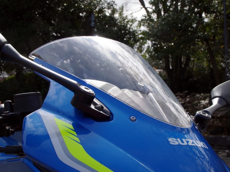 風防効果に特化しているわけではないけれど、ポジションが前傾なので恩計もしっかりある