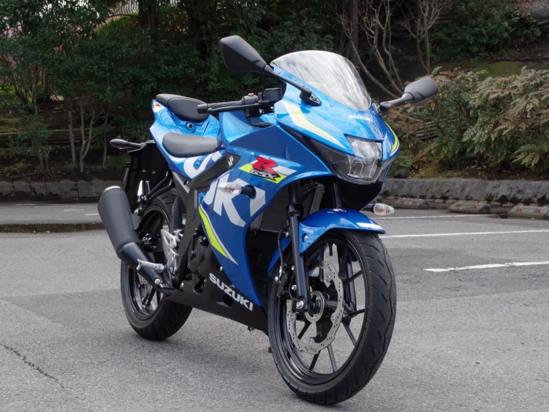 GSX-R125 フロントビュー