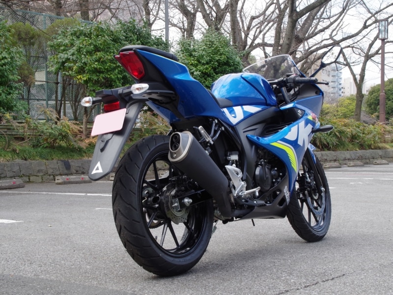 GSX-R125リアビュー