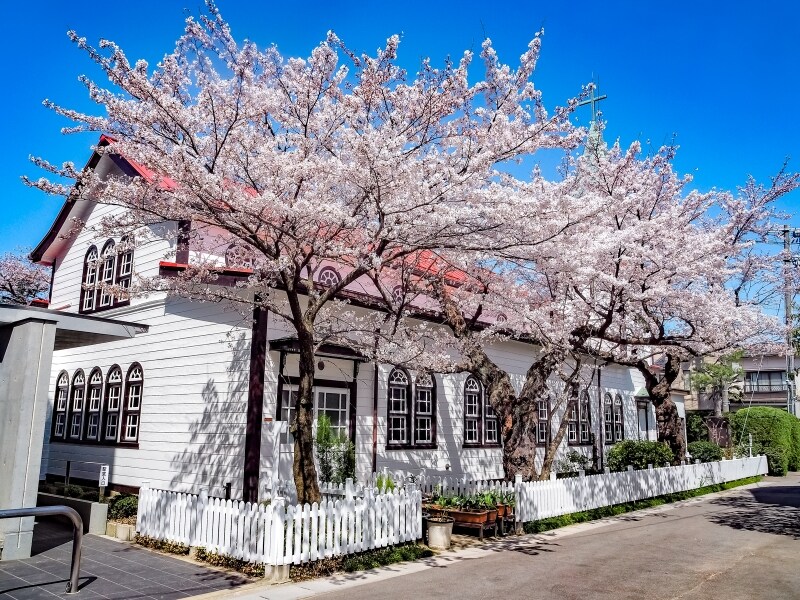 外観＠金沢聖霊病院聖堂