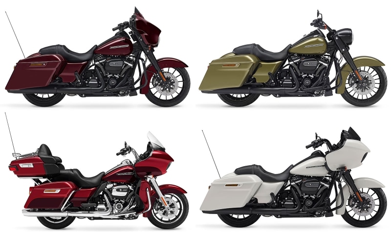 その他ハーレーダビッドソンのツーリングモデル（ロードキングスペシャル、ストリートグライドスペシャル、ロードグライドウルトラ、ロードグライドスペシャル）