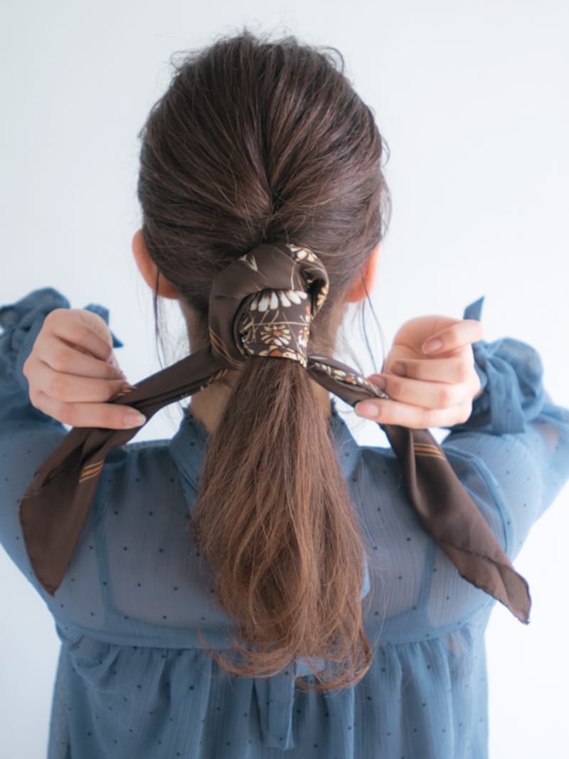 たるまないようにキツめに結ぶと良い