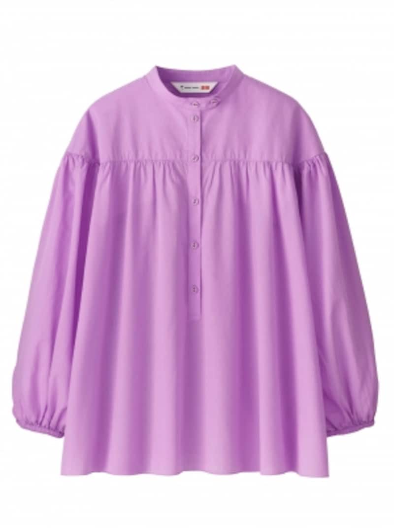 undefinedソフトコットンギャザーブラウス（7分袖）undefined2990円