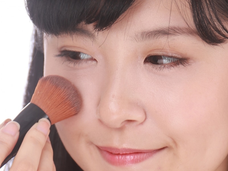 フィニッシュパウダーはブラシがおすすめ