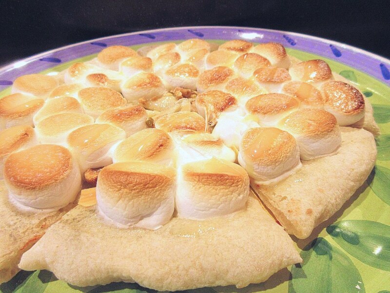 ラ・パランツァ ホワイトチョコとマシュマロのピッツァ