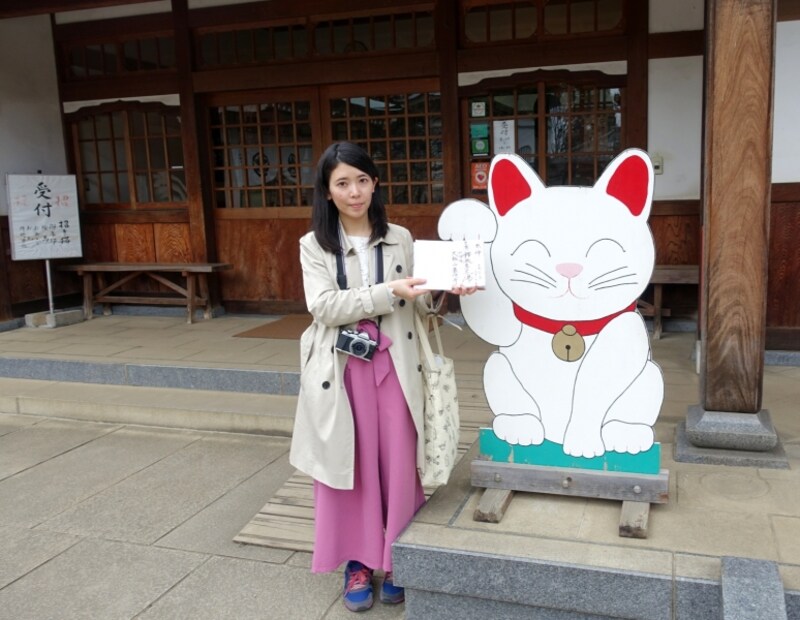 招き猫の絵もかわいい