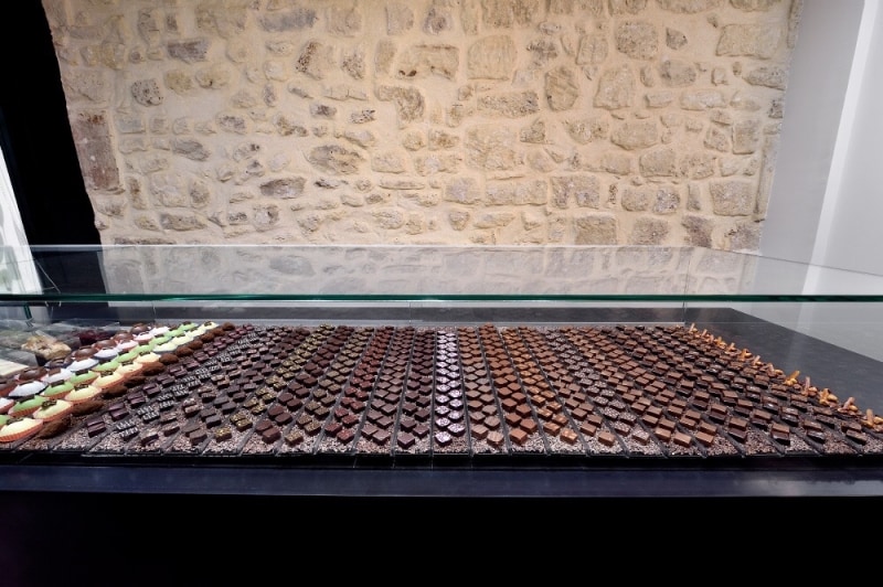 常時２５種類くらいが並び、お店でも一番人気