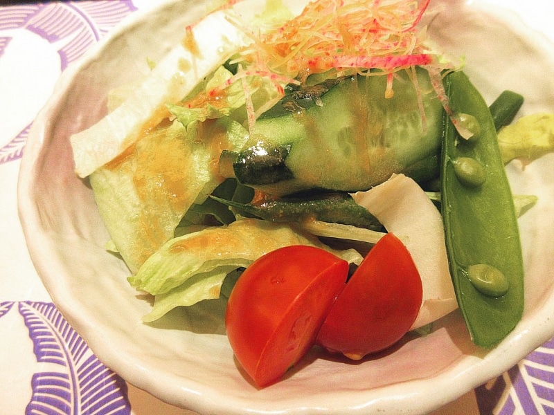 帝国ホテル 東京 嘉門 サラダ