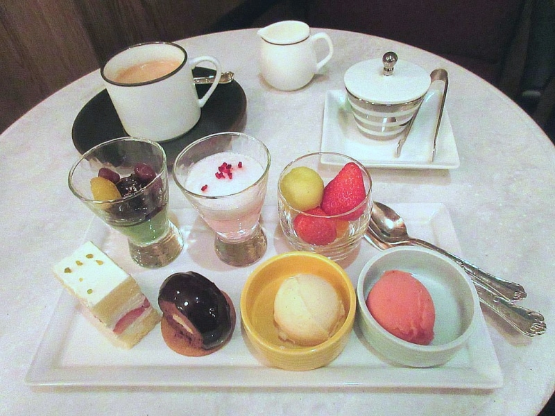 帝国ホテル 東京 嘉門 デザート