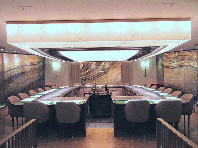 帝国ホテル 東京 嘉門 内観