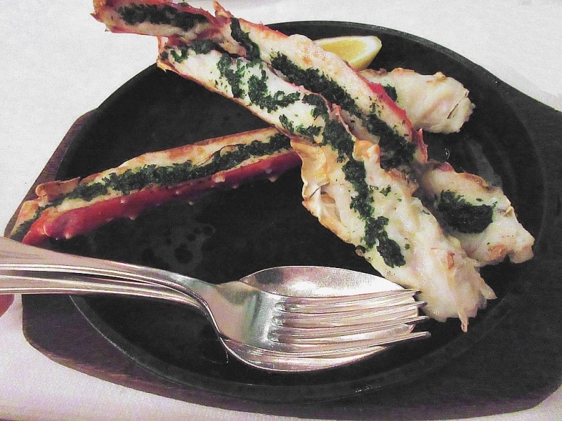 グランド ハイアット 東京 タラバガニ パセリバター