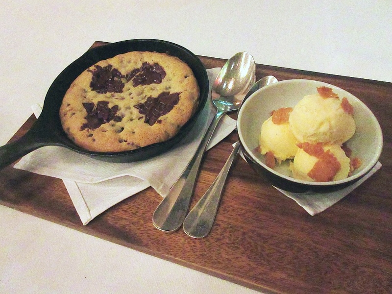 グランド ハイアット 東京 チョコレートチップクッキー バニラアイスクリーム