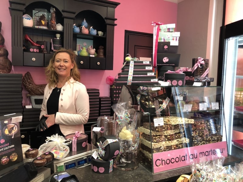 ル・トゥケ・パリ・プラージュ店の店長、素敵なエリカさん!