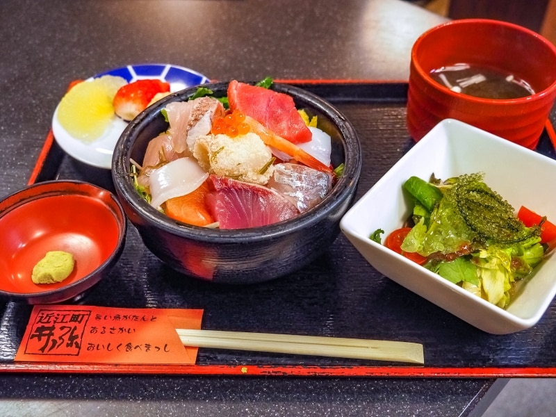 お昼だけの海鮮ランチセット@井ノ弥
