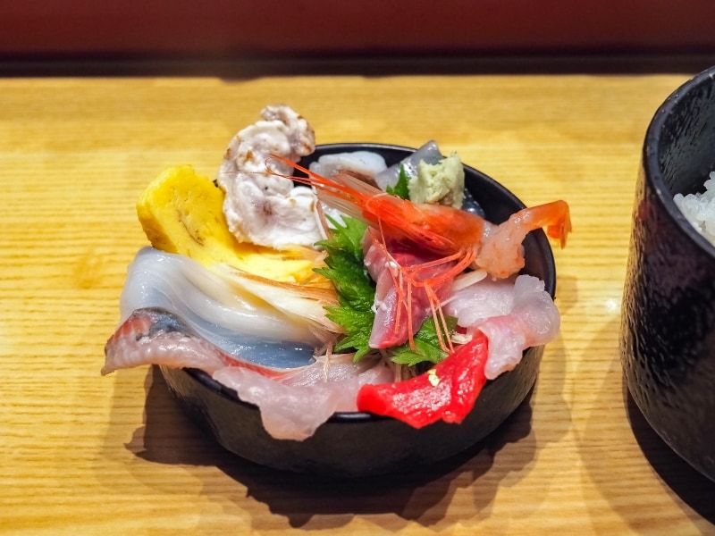 ミニ金沢丼@いきいき亭